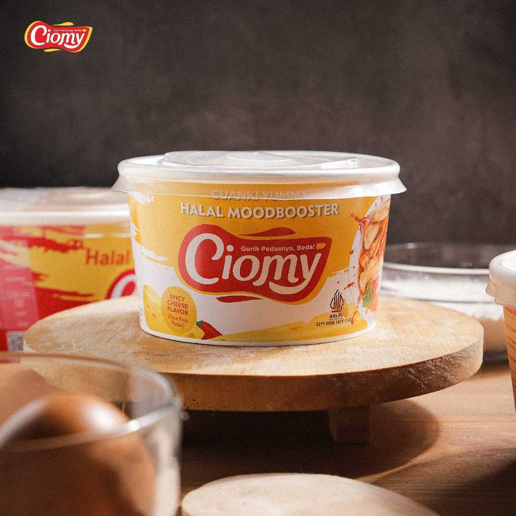 

CIOMY Cuanki Instan Non MSG Chicken Cheese Cup Spicy Reguler Lite