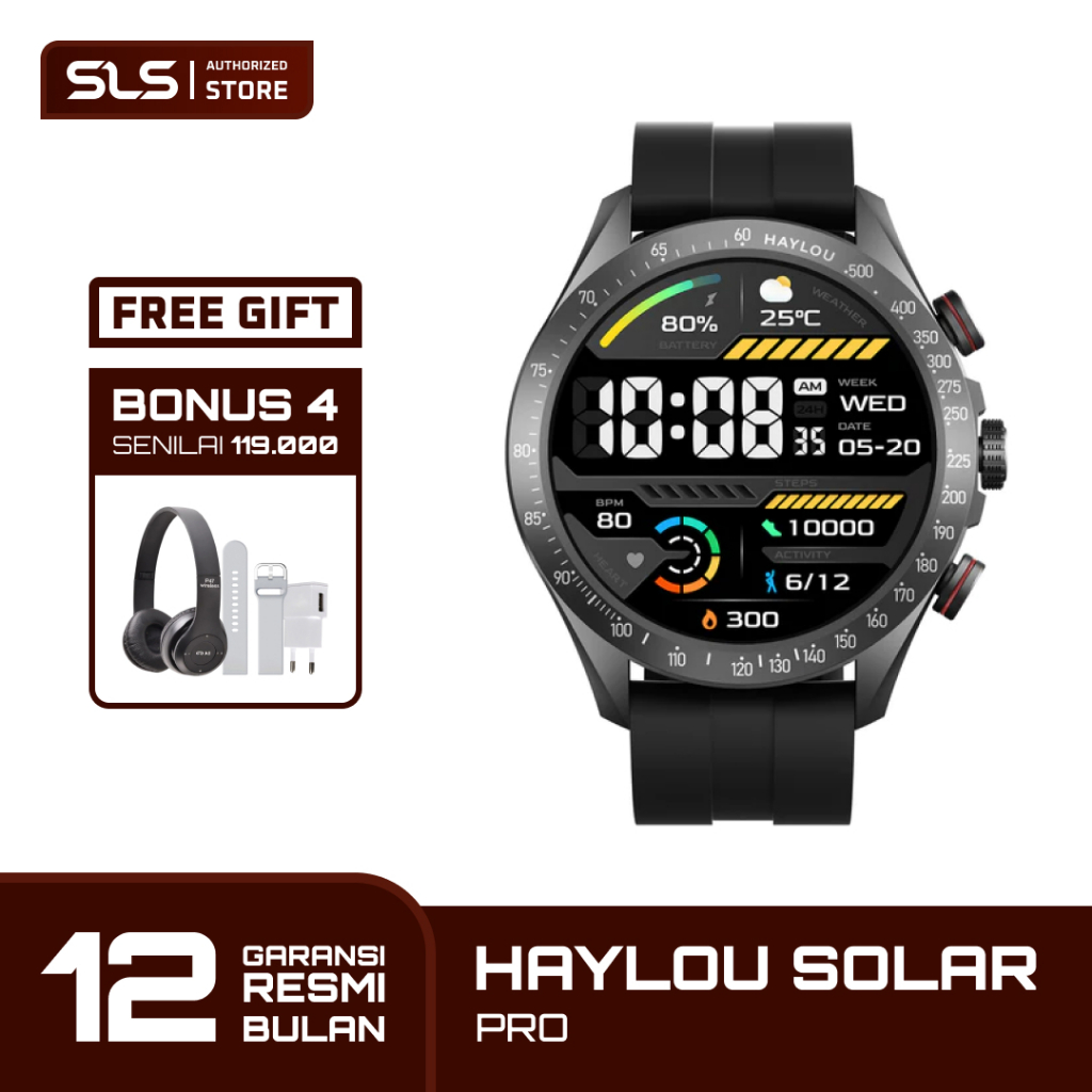 Haylou Solar Pro Smartwatch Bluetooth Calls Original