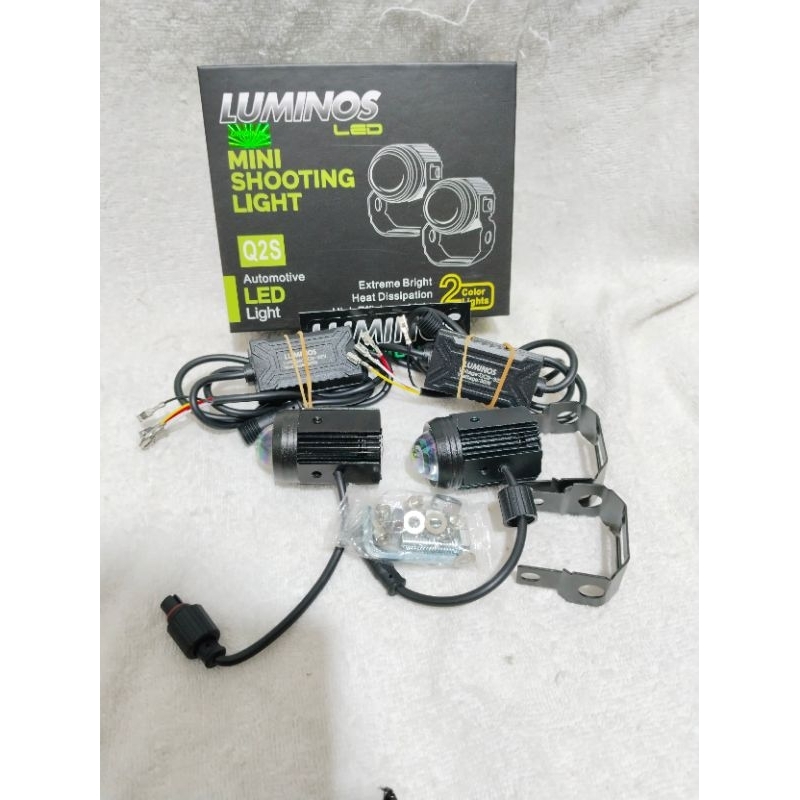 lampu tembak luminos d2 laser guns luminos d2 lampu kabut bulat mini luminos lampu sorot mini lumino