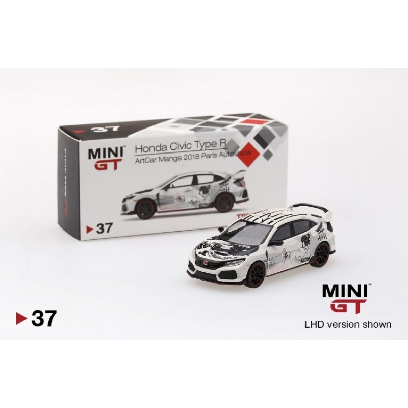 MINI GT Honda Civic Type R Art Car Manga 2018 Paris Autoshow 37