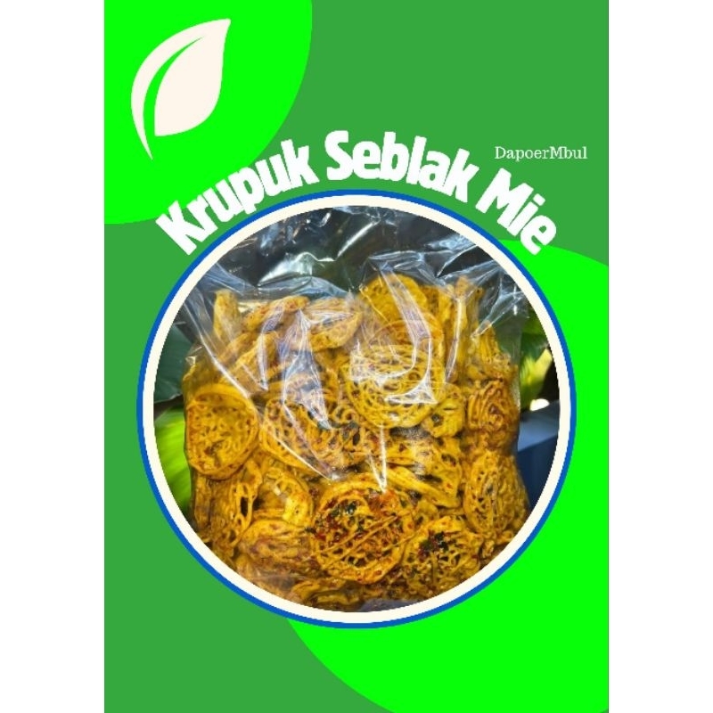 

Krupuk Seblak Mie Pedas Daun Jeruk Krupuk Mie 200gr