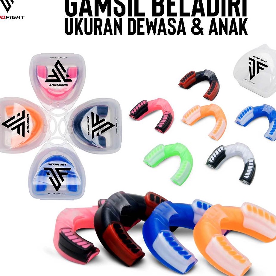 Pelindung Mulut MMA Gamsil Muaythai Gumshield Boxing Gamsil Karate Mouthguard Tinju Termurah