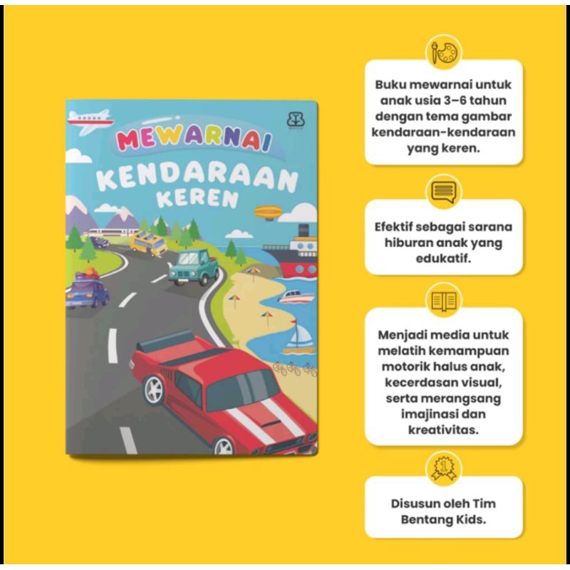 

Buku Mewarnai Tema Mobil