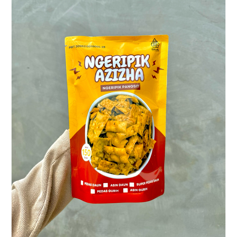 

Ngeripik Pangsit Azizha 150gram