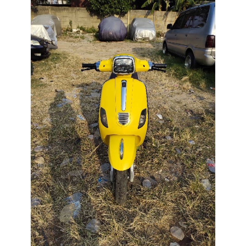 Motor Listrik Uwinfly T3S Kuning / Molis Model Vespa / Motor Listrik Vespa/ Molis Uwinfly / riomotor