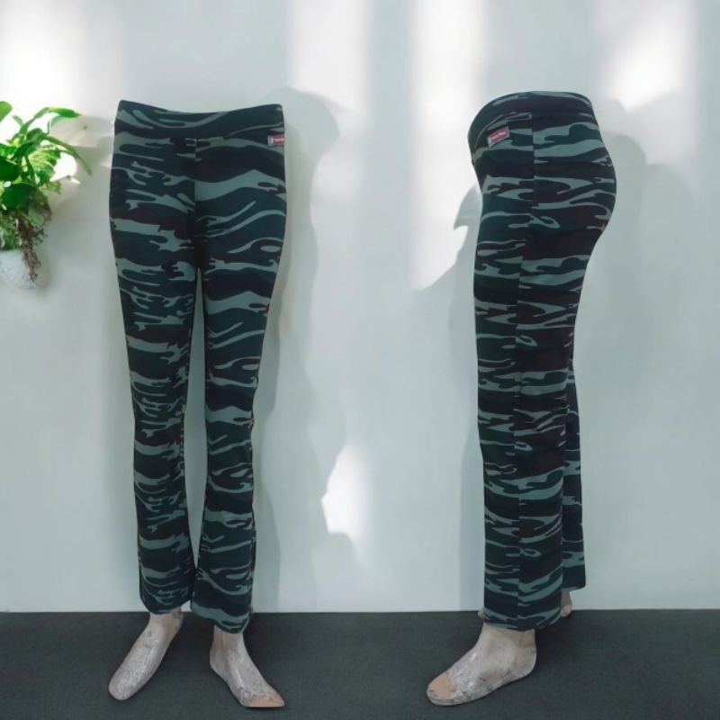 celana spandek motif loreng #uncle west