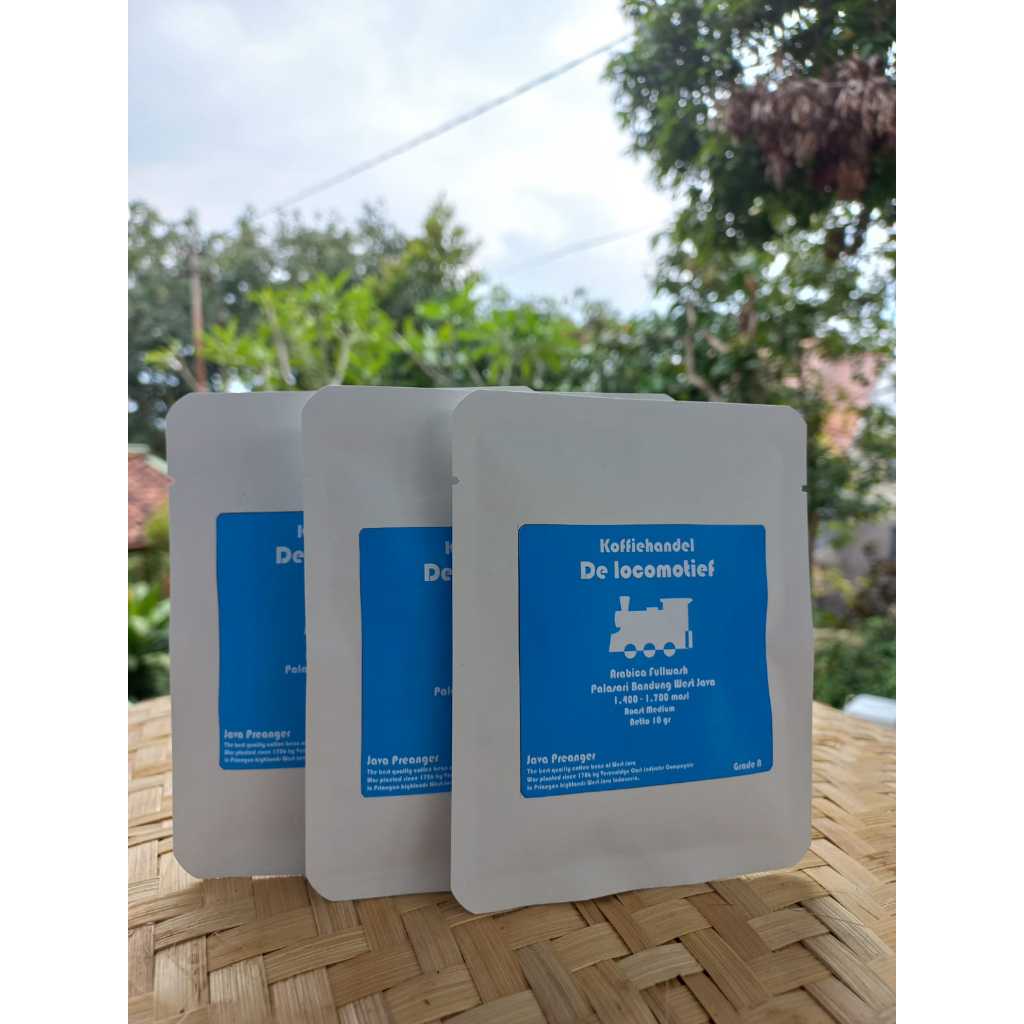 

Kopi Arabika Fullwash Java Preanger Bukit Palasari Bandung Utara drip bag 10 grm roast medium
