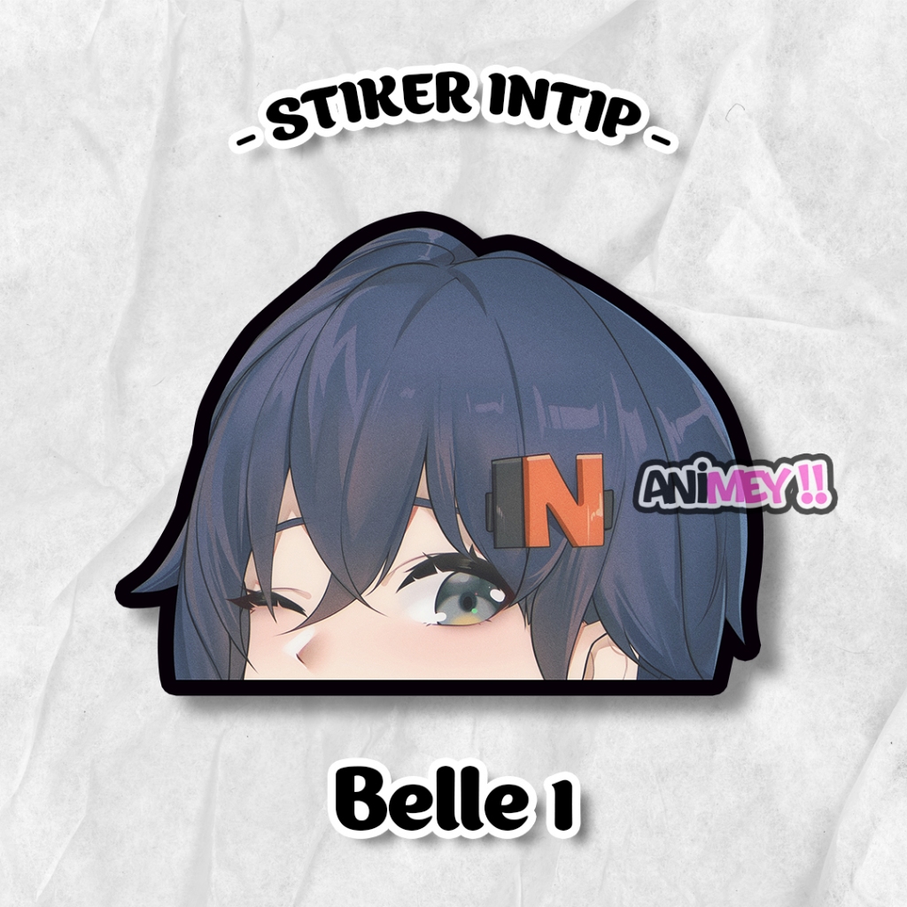 

Stiker Intip Belle Zenless Zone Zero / Sticker Anime Waterproof