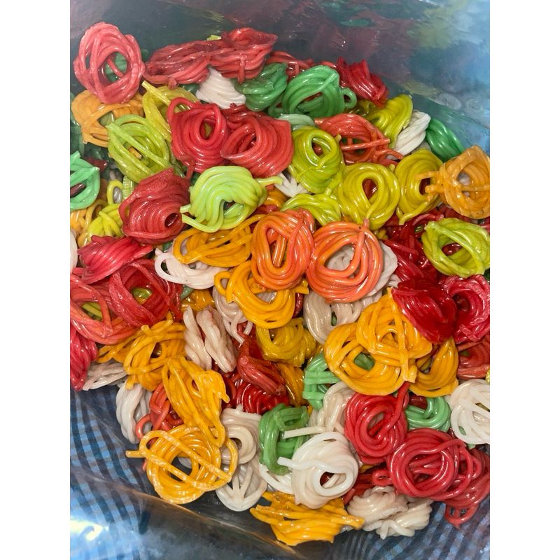 

kerupuk keong ukuran besar