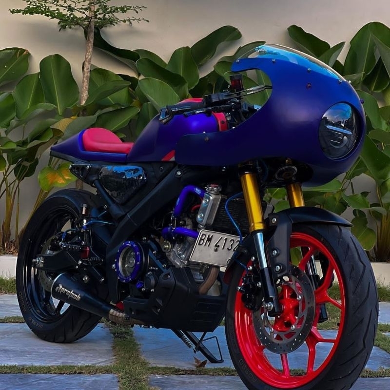 knalpot xsr 155 Yamaha xsr155 caferacer fullsystem