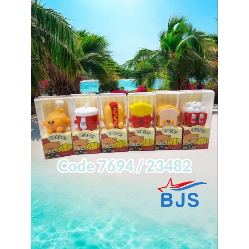 

PENGHAPUS 3D FASTFOOD / 3D ERASER / FASTFOOD 3D ERASER