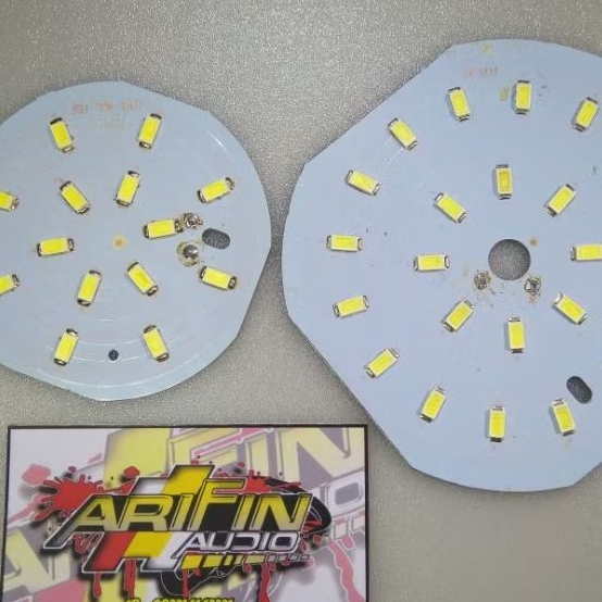 Arifin audio - Pcb Mata Led Emergency DIY DC 3-5V Bulat