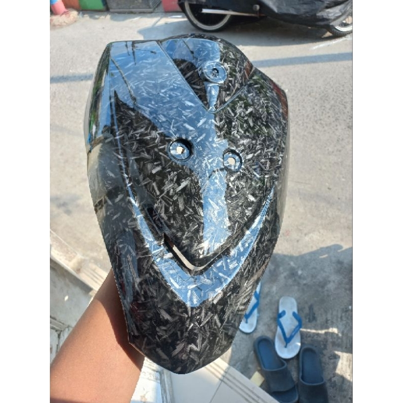 tameng depan mio j karbon forget