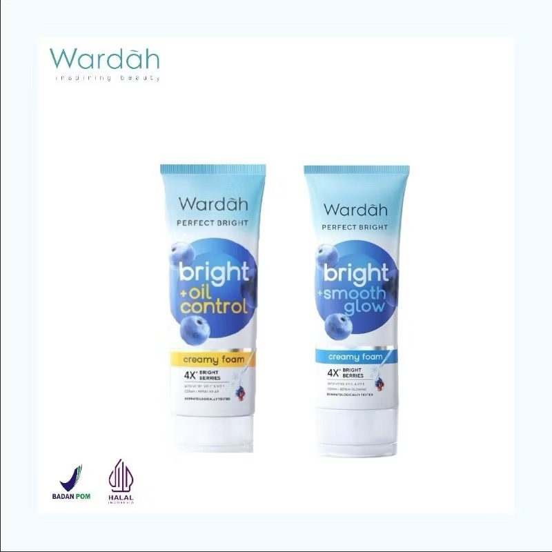 Wardah Perpect  Bright  Creamy Foam 100ml