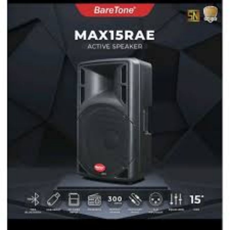 max15rae baretone speaker aktif 15inch MAX 15RAE baretone