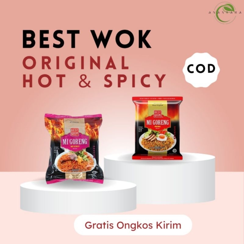 

Best Wok Mie Goreng Original/Spicy 80gr Murah/ Best Wok Spicy/ Best Wok Original