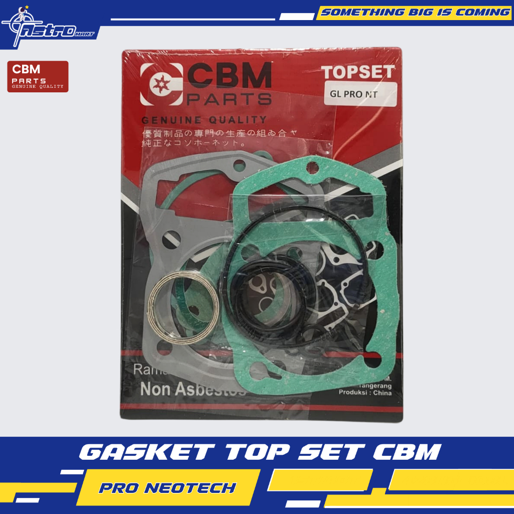 GASKET TOPSET GL PRO NEOTECH MEGAPRO TIGER CBM PART