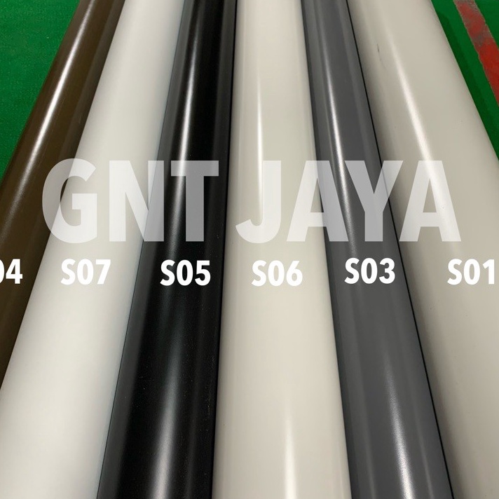 KF7 taco sheet SUPERCON PVC cs laminates PUTIH HITAM ABU BIRU UNGU HIJAU muda tua pelapis furniture 