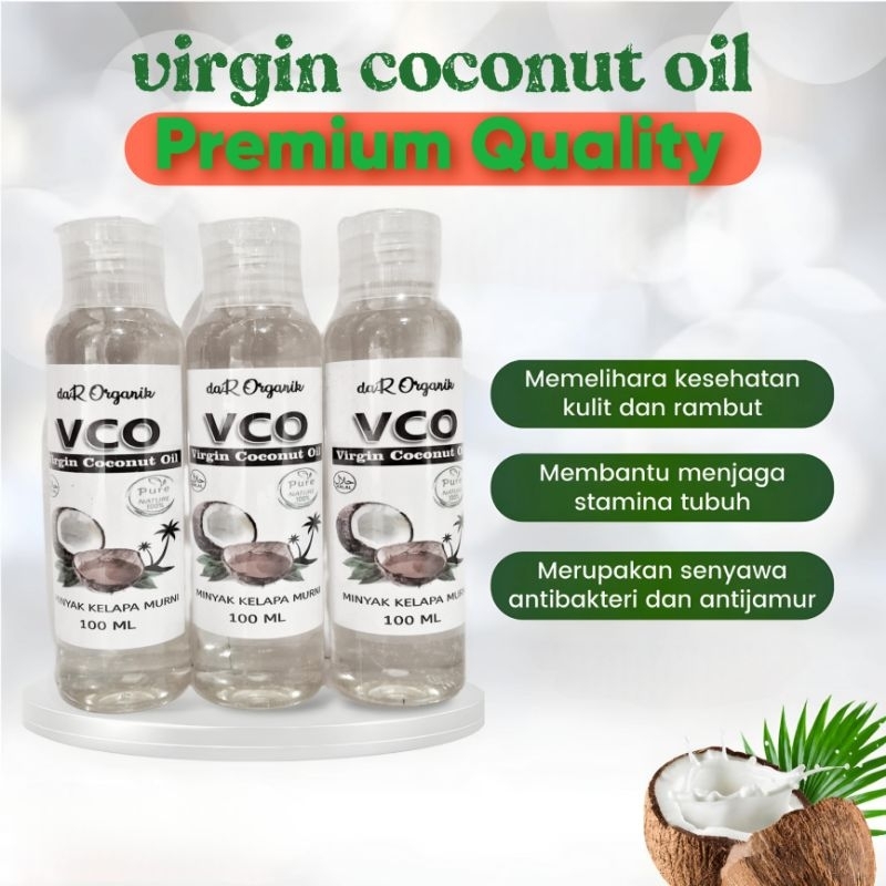

vco virgin coconut oil 100ml minyak kelapa murni multifungsi