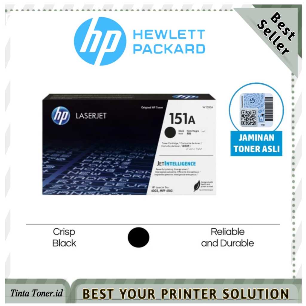 Toner HP Laserjet 151A W1510A Black Original Cartridge