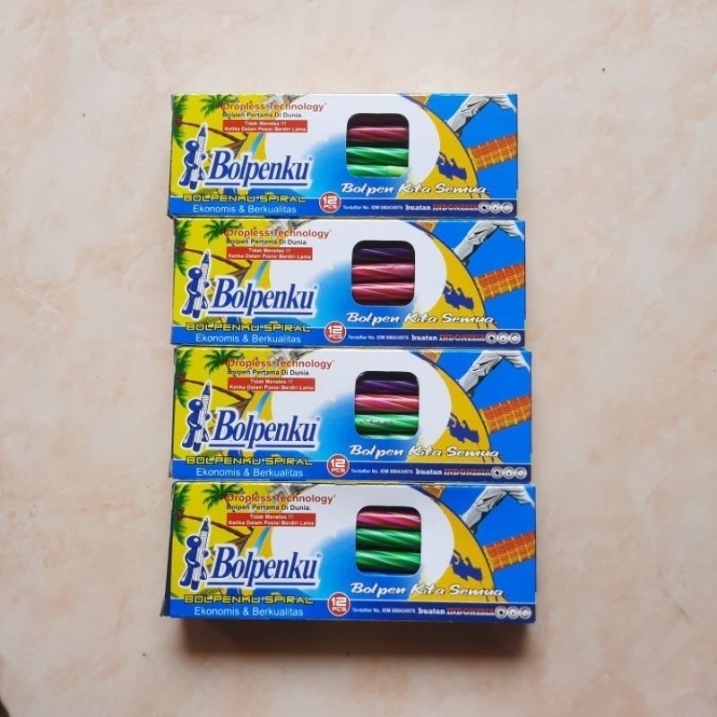 

PULPEN BOLPENKU ISI 12 PCS