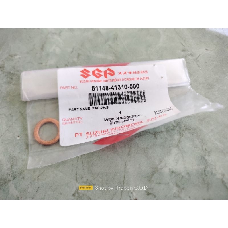 RING BAUT L SULINGAN SHOCK DEPAN SATRIA 2TAK NEW ORIGINAL SGP