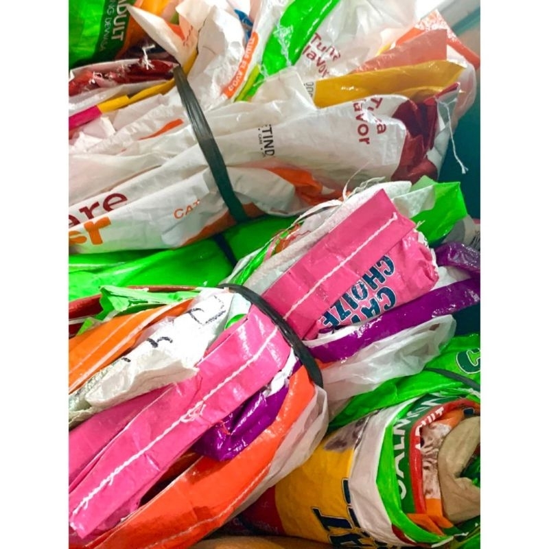 Karung Bekas Pakan kucing ukuran 20kg