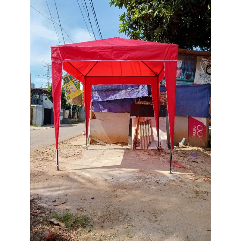 tenda.cafe.bongkar.pasang2x2.fullset.murah