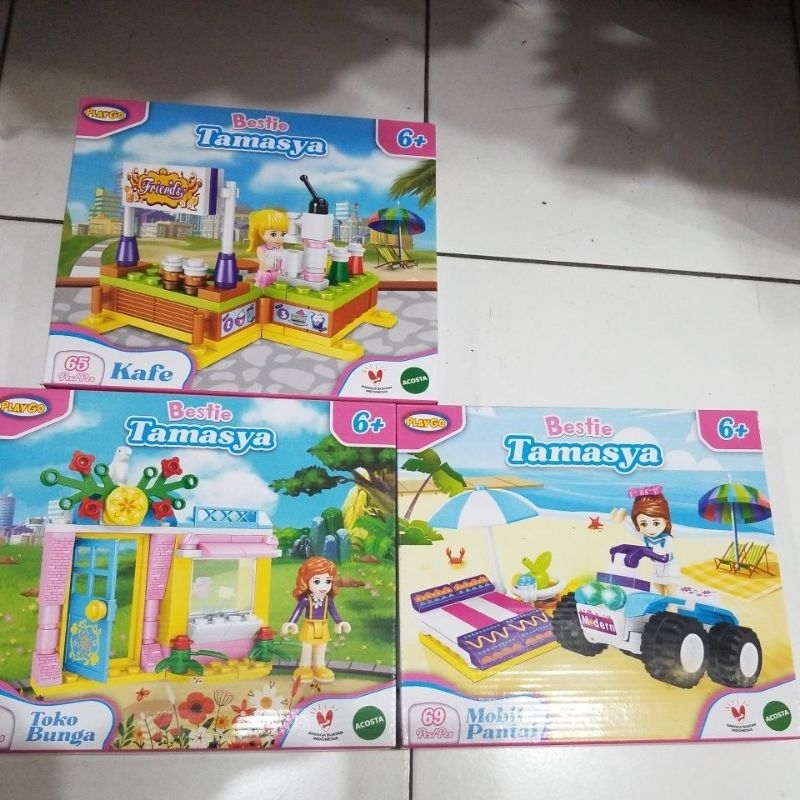 35024 mainan anak cowok cewek lego