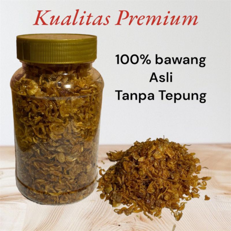 

Kualitas PREMIUM Brambang Bawang Merah Goreng