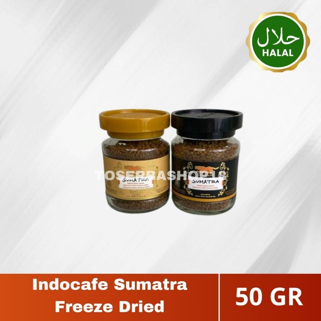 

Indocafe Sumatra Freeze Dried Coffee Gold (50g)