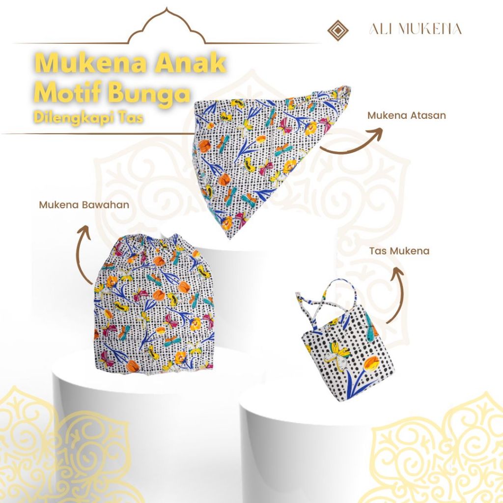 Mukena Anak Perempuan Rayon