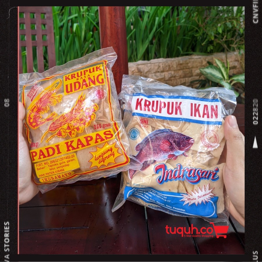 

Kerupuk Udang Cap Padi Kapas Asli Indramayu Kerupuk Ikan Indrasari