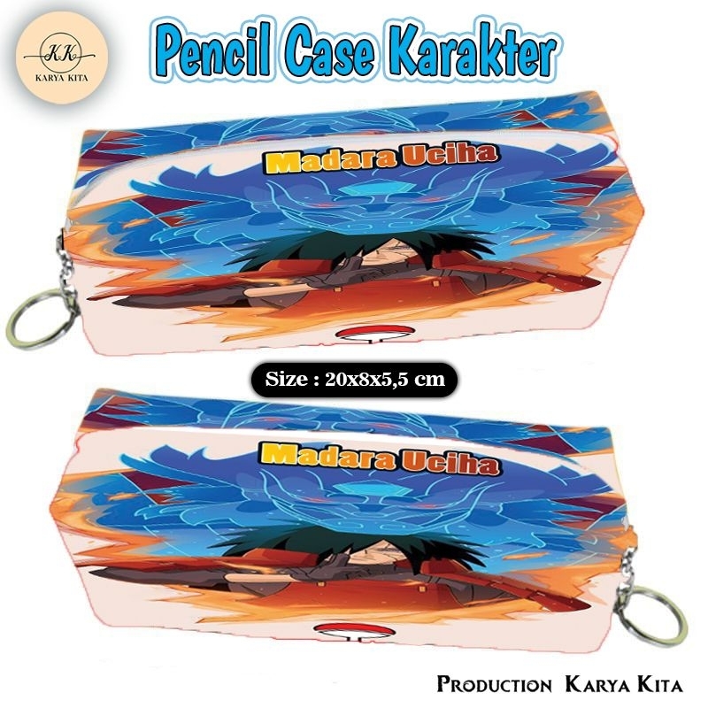 

{TERLARIS TEMPAT PENSIL} KOTAK PENSIL GAMBAR ANIME MADARA UCIHA TAK01