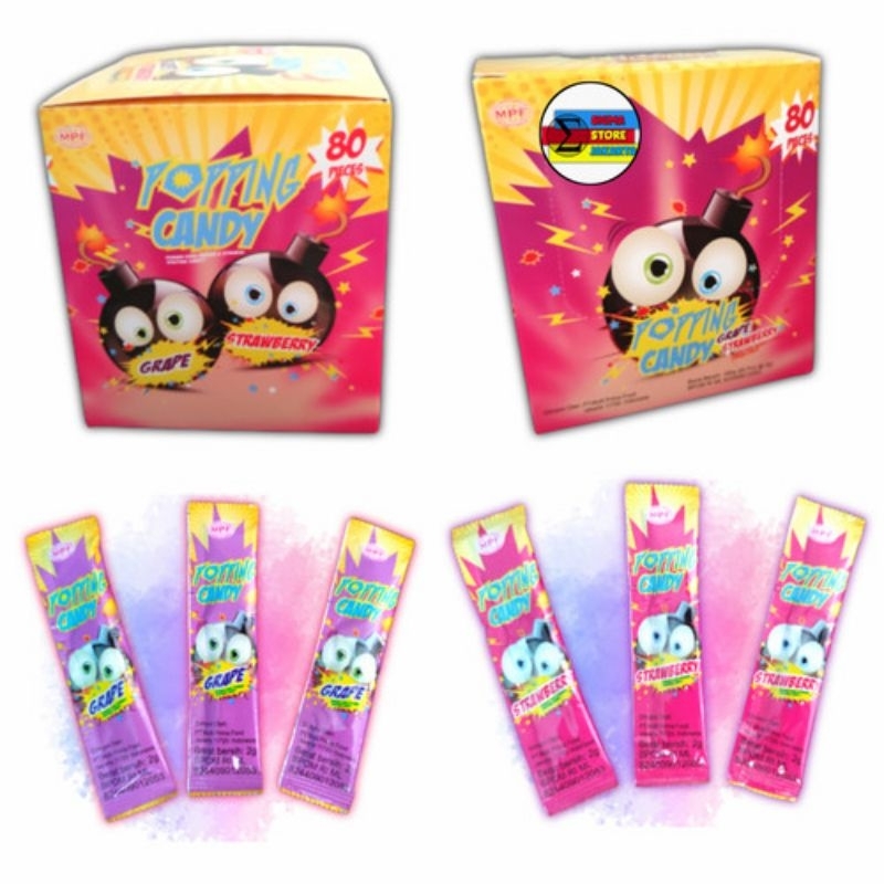 

Permen Pletak Pletok / Permen Popping Candy murah 1 box isi 80 pcs