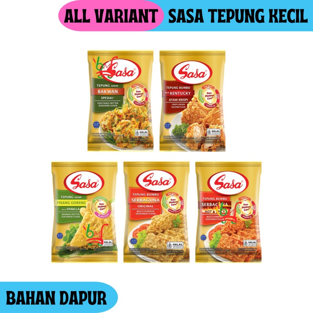 

Sasa Tepung Bumbu Untuk Segala Masakan All Variant