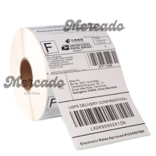 

1 Rool Kertas Stiker Stickers Resi Barcode Code Label Ukuran A6 Perlengkapan Percetakan Print Printer