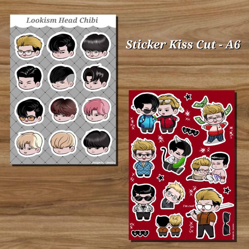 

Sticker / GunGoo Sticker / Duo JJ Sticker / Lookism Merch