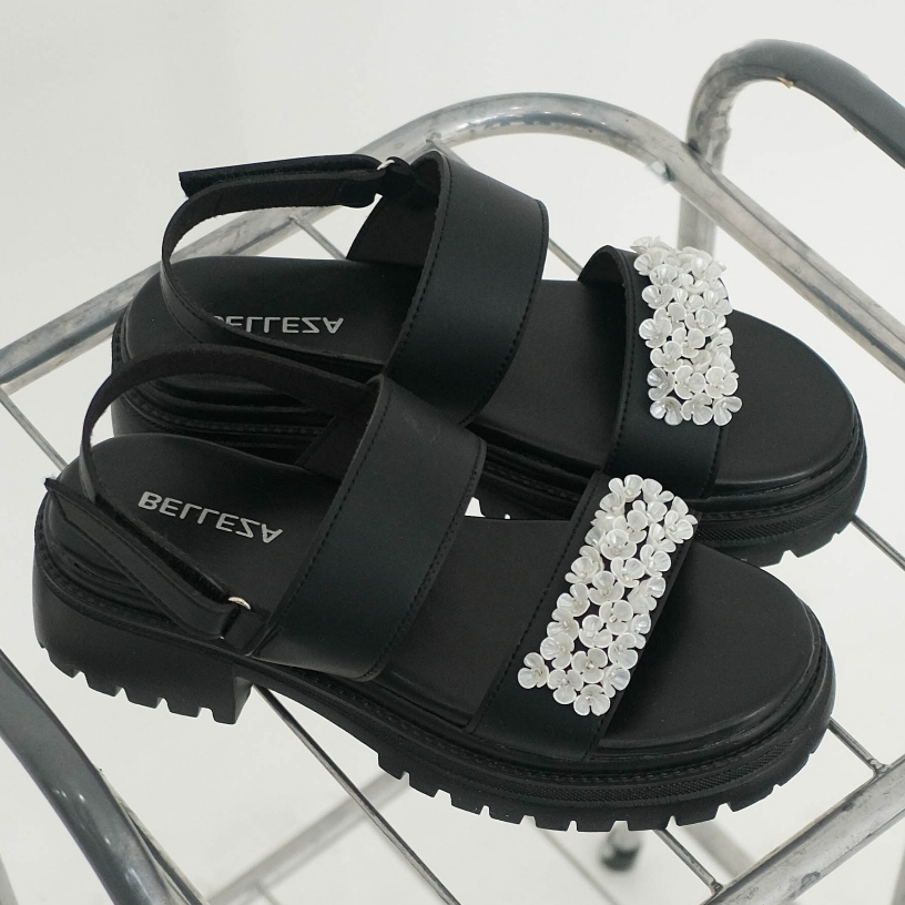 BELLEZA YUK - EMORY Sepatu Sandal Wanita High Heels Blink Korea Tinggi Sedang 5cm Size 36 - 40 Senda