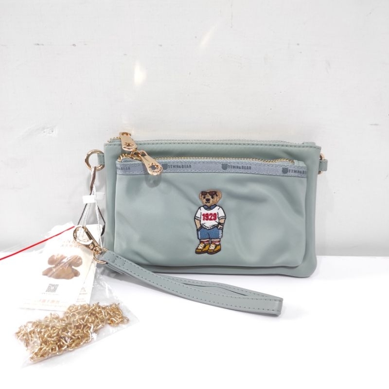 TTWN BEAR ORIGINAL TT2520 DOMPET WANITA TERBARU - DOMPET SLING - DOMPET TTWN BEAR