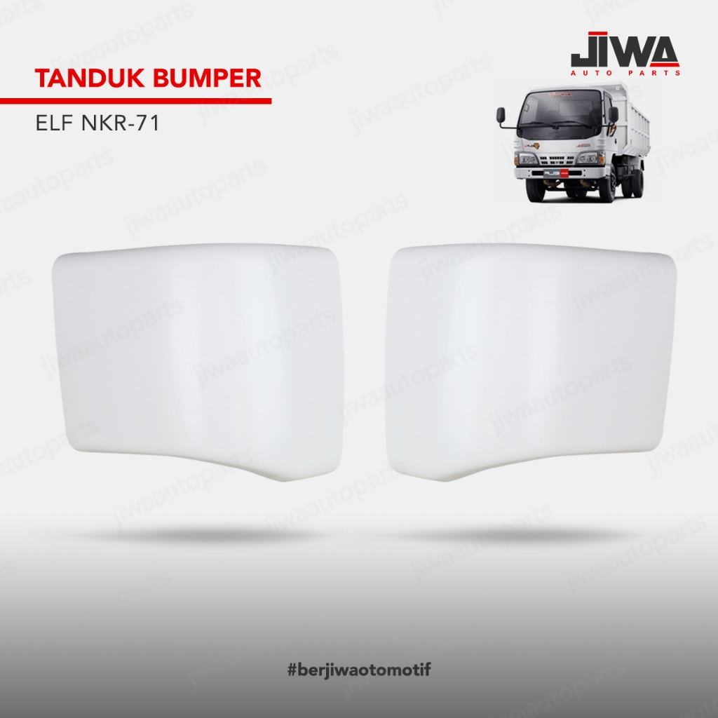 Jiwa Auto Tanduk Bumper ELF NKR 71 ELF MACAN Bagian Depan Tanduk Bemper Truk