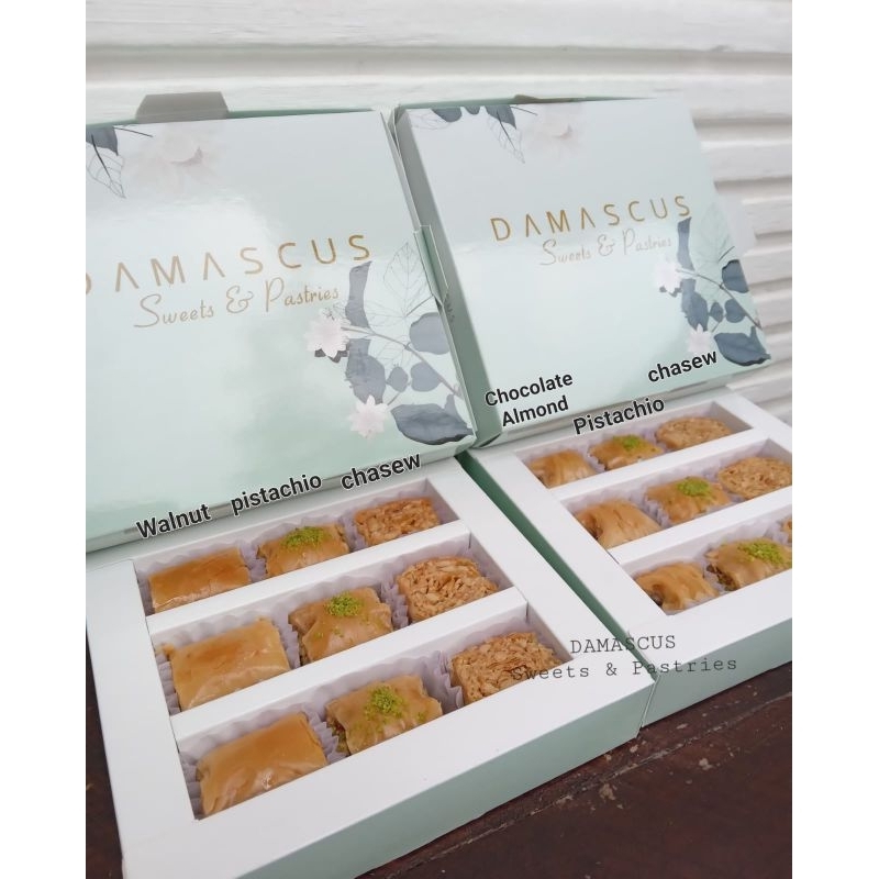 

Baklava Damascus Jakarta Mix Premium New Box