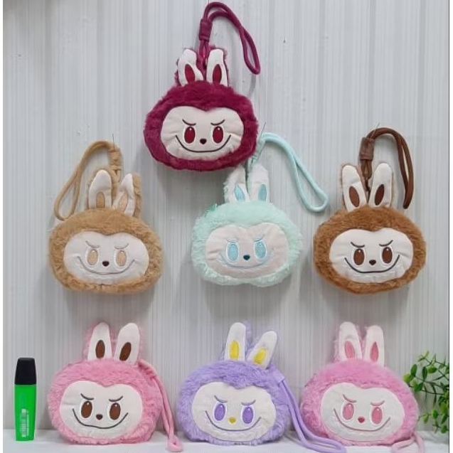 Dompet Koin Labubu/dompet boneka/dompet koin/aksesoris tas lucu