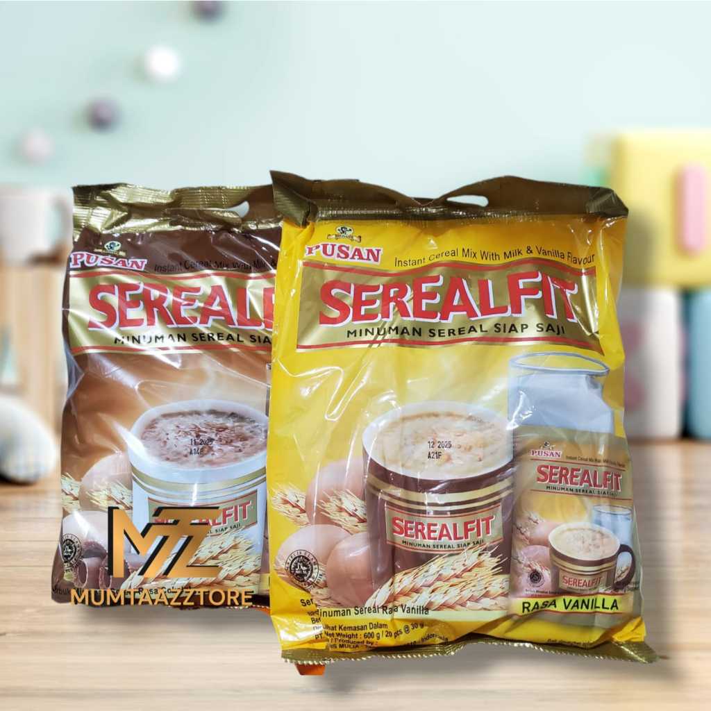

☘️MUMTAAZZTORE☘️ SRL Sereal FIT Sarapan Sereal FIT Pusan isi 20 Sachet Praktis Sereal