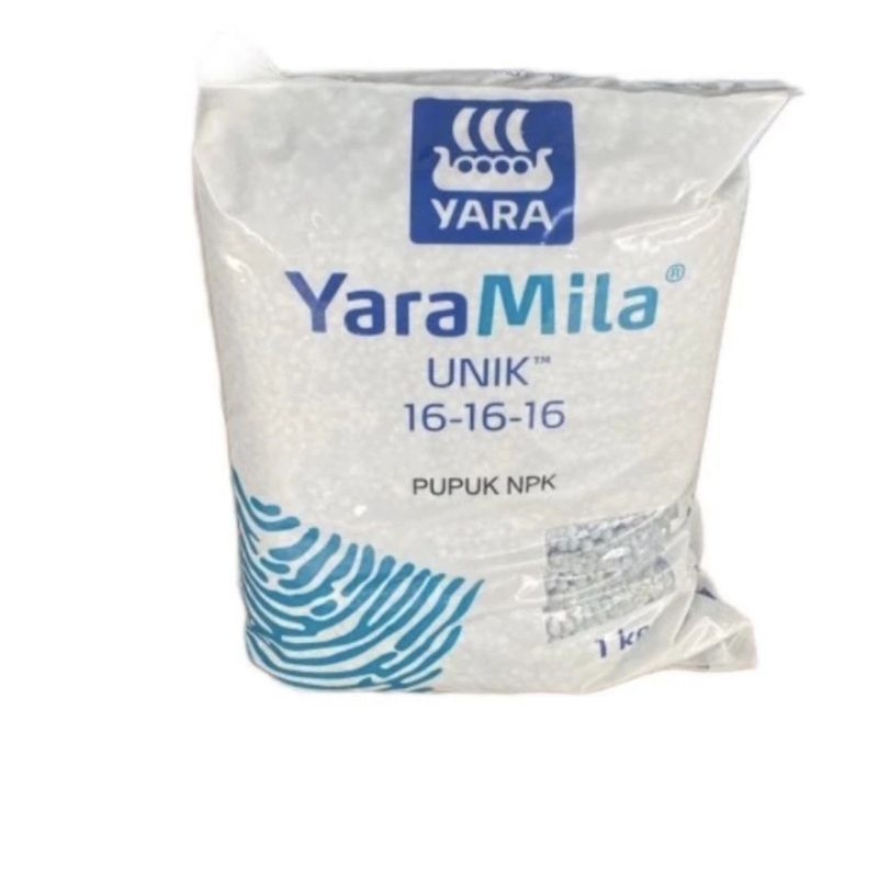 PUPUK NPK MUTIARA YARAMILA 16 16 16 1KG