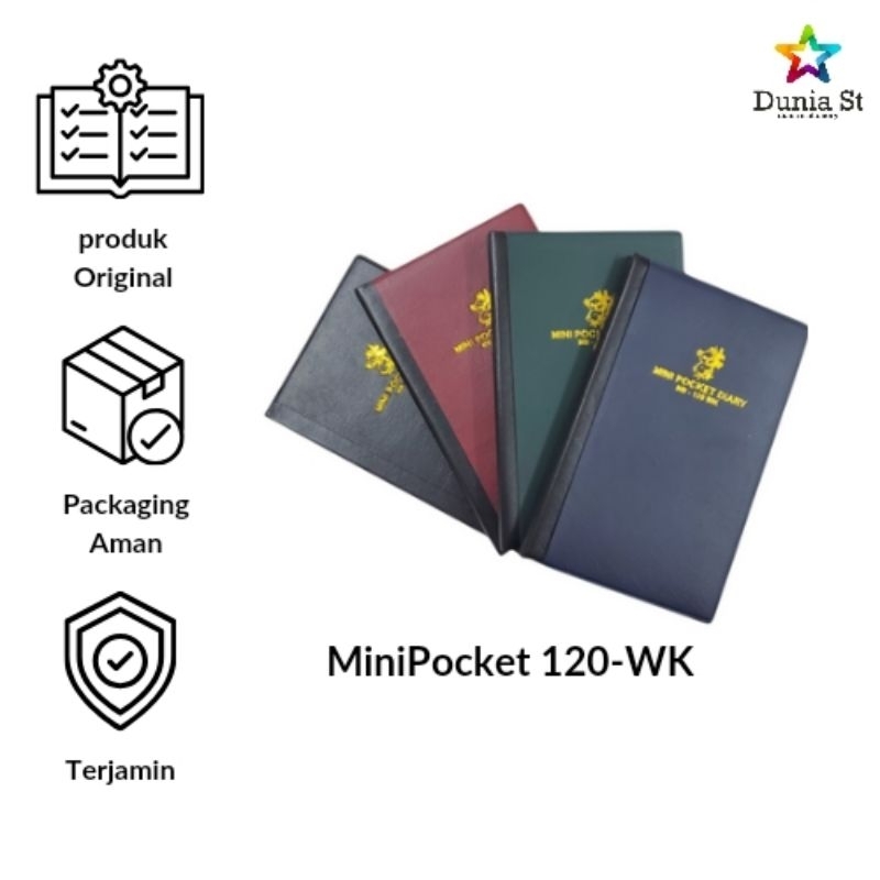 

mini pocket diary 120-wk