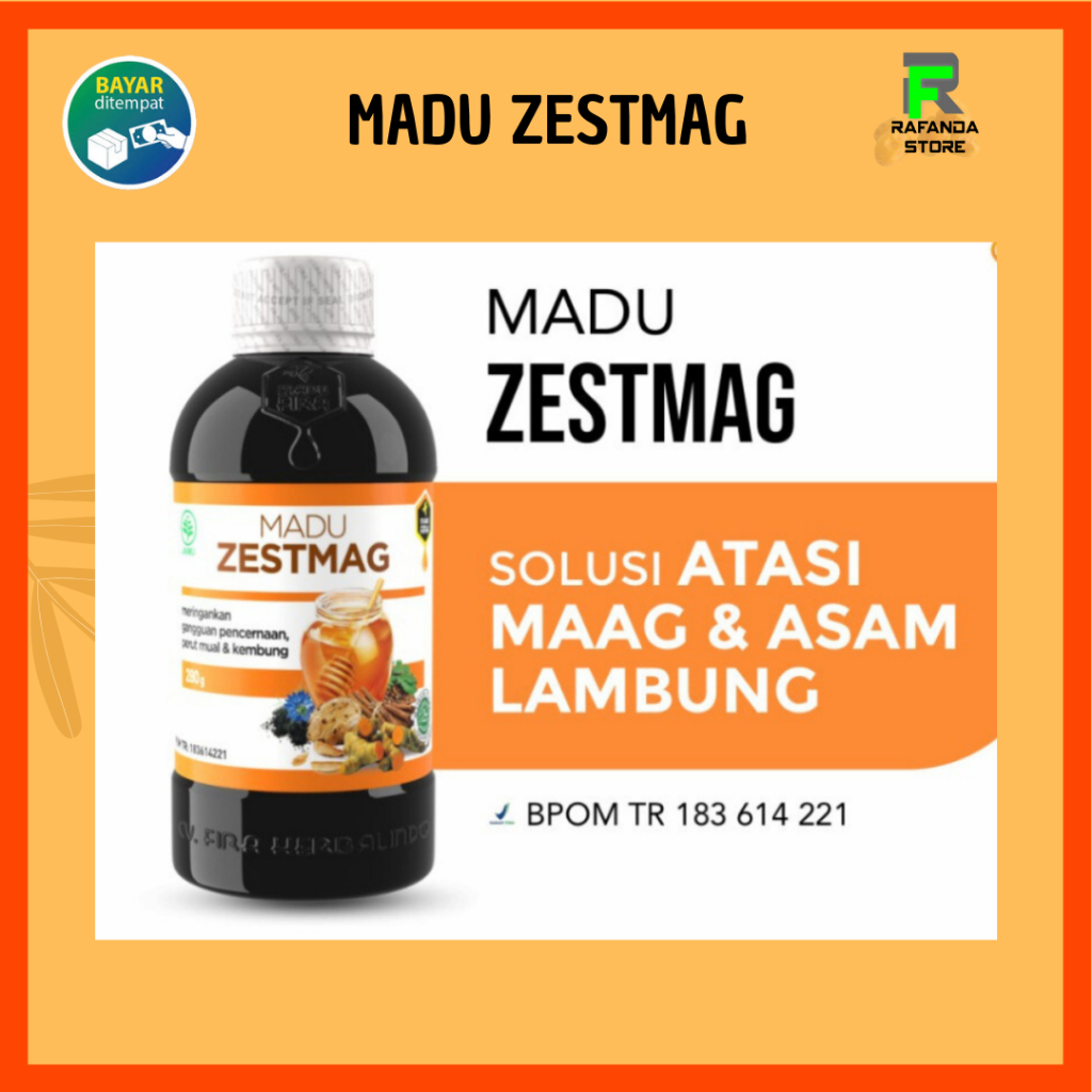 

MADU ZESTMAG 280gr - Solusi Membantu Atasi Maag dan Asam Lambung