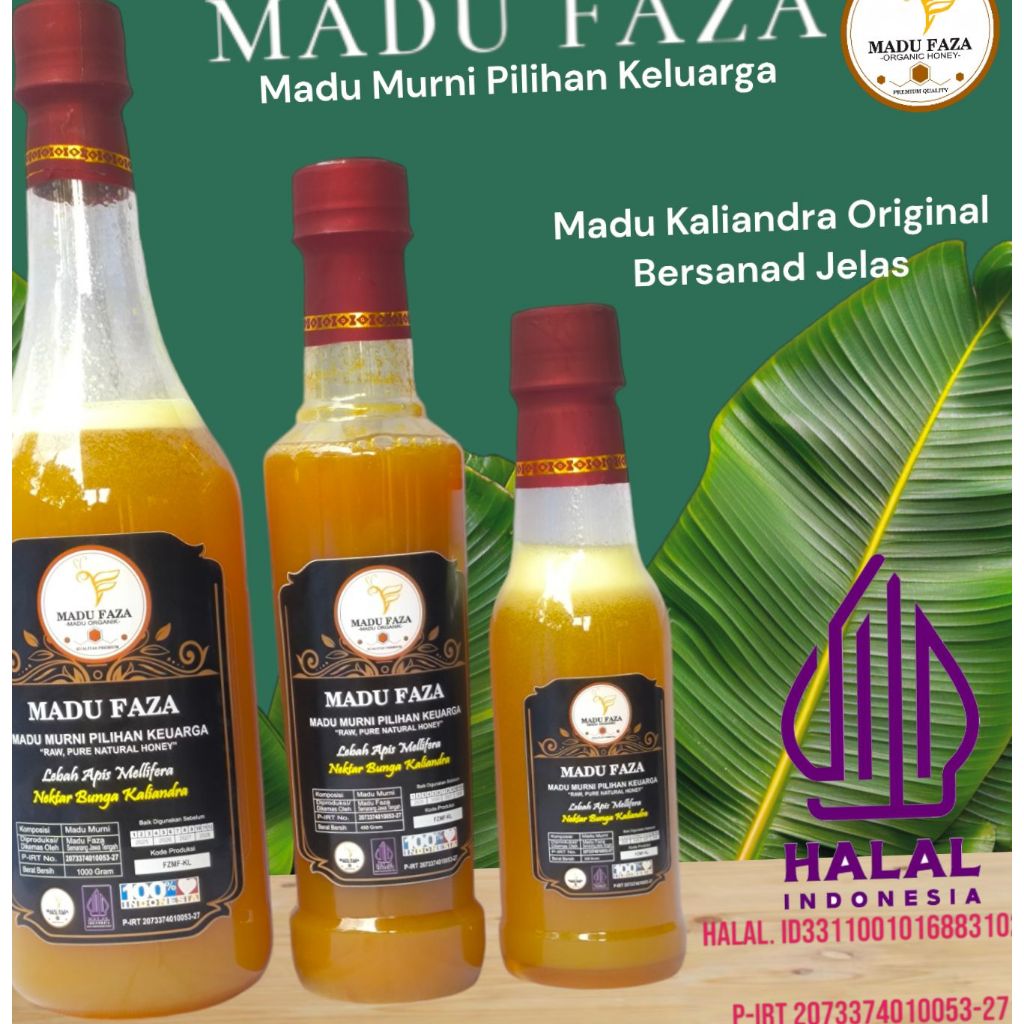 

TIDAK MENJUAL MADU MULTIFLORA. Madu Faza , MADU Asli Murni Full Nektar KALIANDRA Sanad Jelas