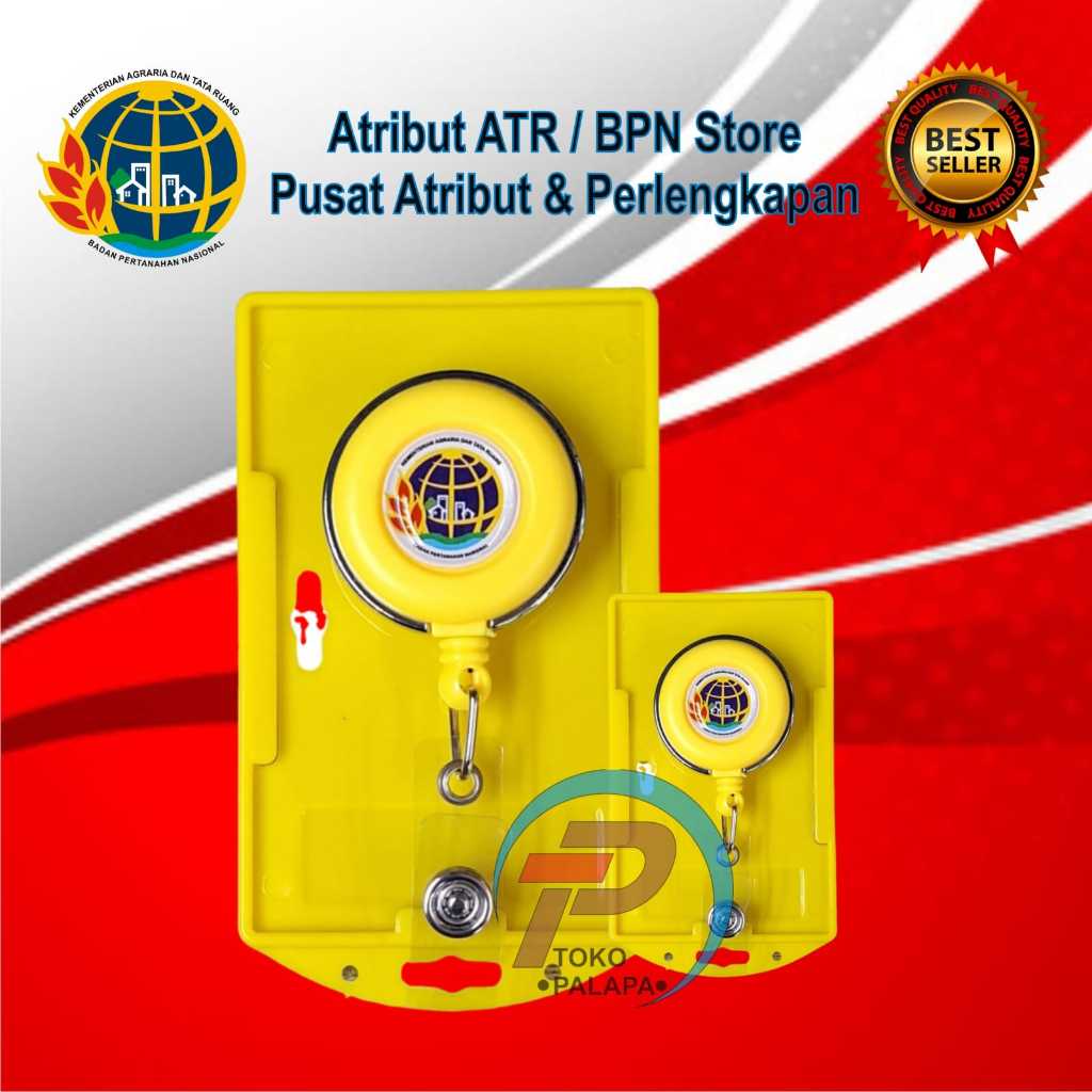 

gk Tempat Id Card Mika Yoyo Besi Putar BPN