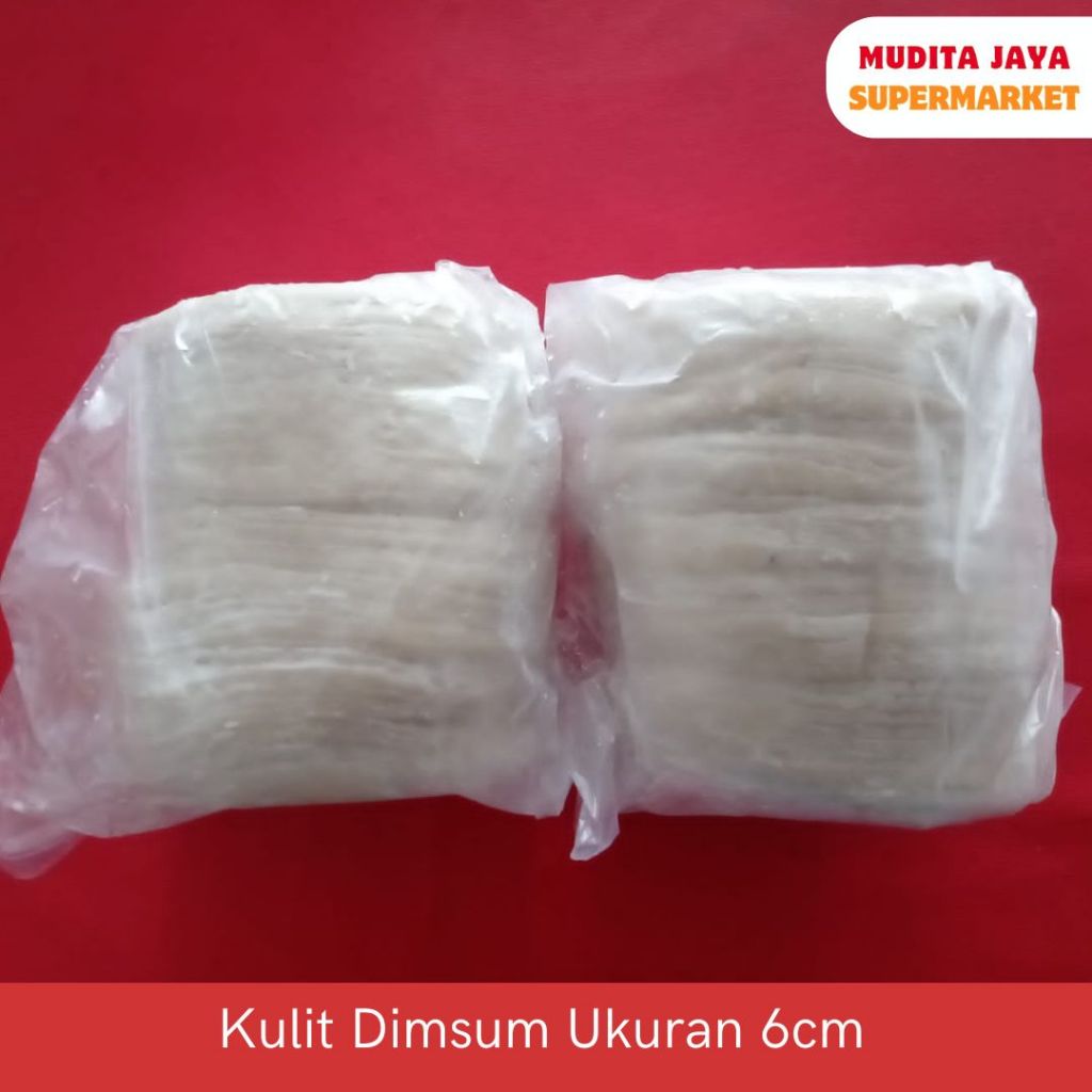 

Kulit Dimsum/pangsit/gyoza MINI UKURAN 6 CM